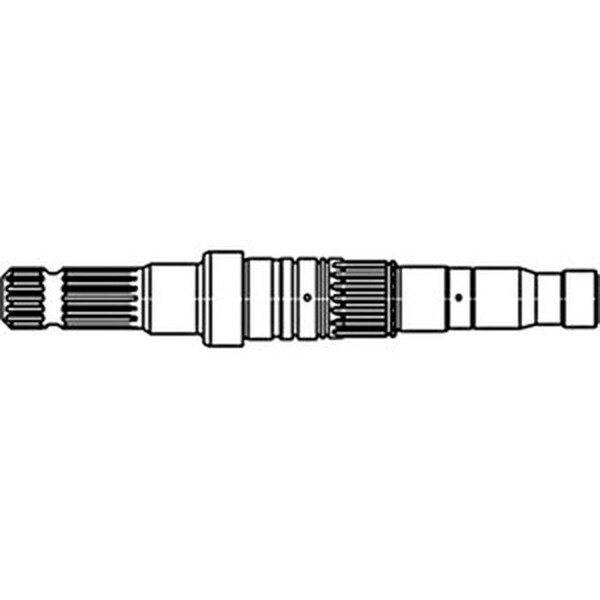 Aftermarket Fits Case Tractor 1000 RPM PTO Shaft 7150 7230 7240 7250 8930 8940 8950 308611A1 - main